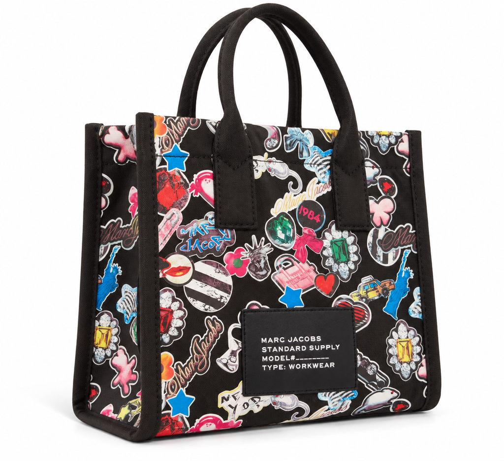 Tote Marc Jacobs con Collage Colorido.webp