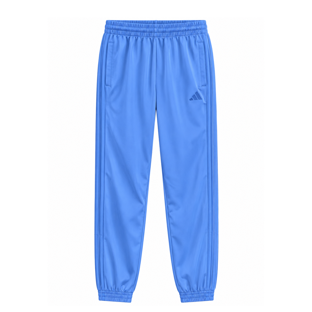 PANTS ADIDAS AZUL CON RESORTE Y AGUJETA EN LA CINTURA