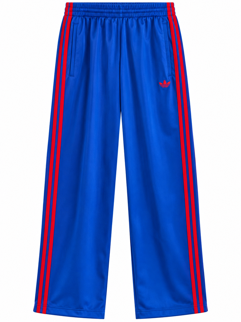 PANTS ADIDAS AZUL REY FRANJAS ROJAS