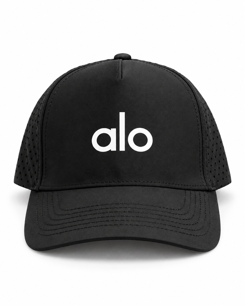 GORRA ALO NEGRA LOGO BLANCO 
