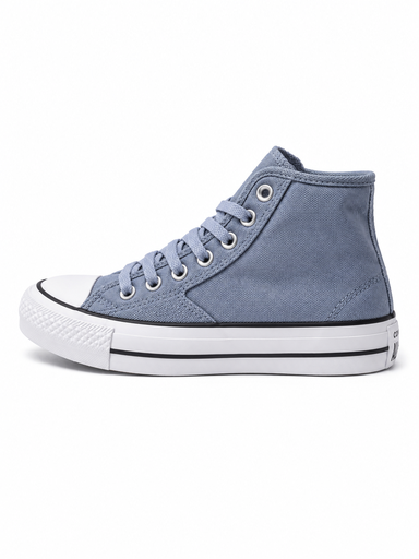 TENIS CONVERSE AZUL CIELO TIPO BOTA DE TELA T-7.5MX