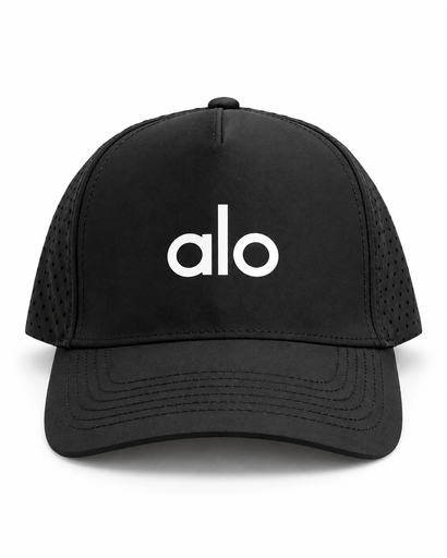 GORRA ALO NEGRA LOGO BLANCO 